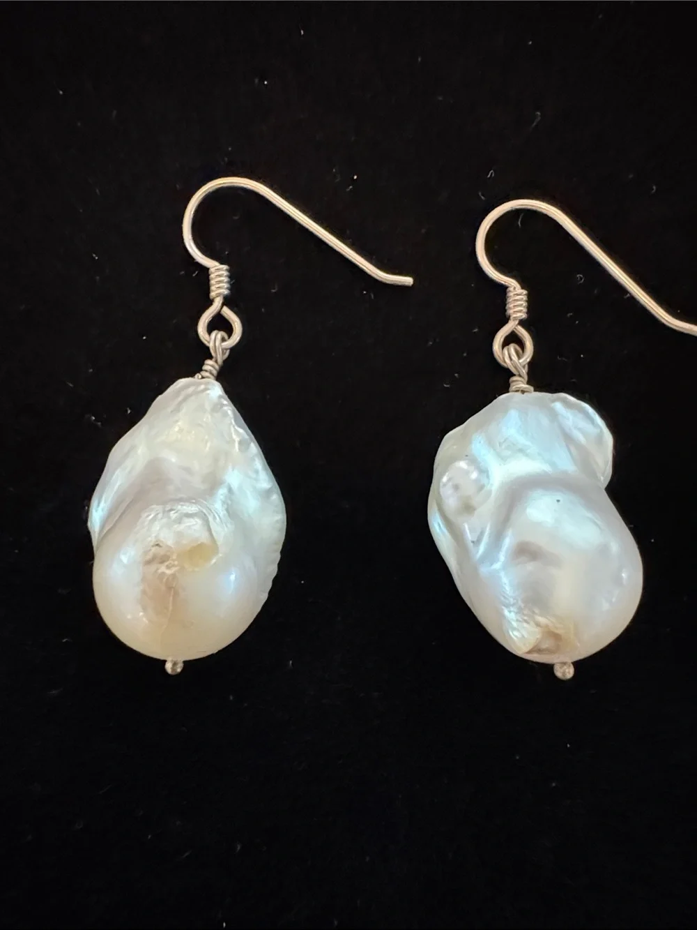Unbranded Baroque Style Pearl Drop Earrings
